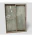 49596 Gray Vinyl Sliding Patio Door 59"W x 79.625"H