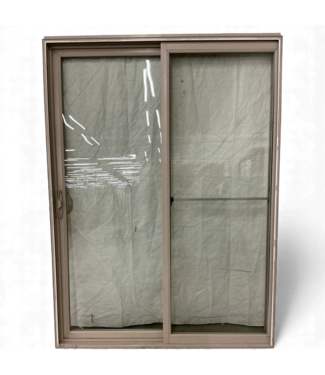 49596 Gray Vinyl Sliding Patio Door 59"W x 79.625"H