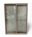 49596 Gray Vinyl Sliding Patio Door 59"W x 79.625"H