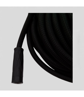 49606 100' Rubber And Vinyl Black Coiled Hose