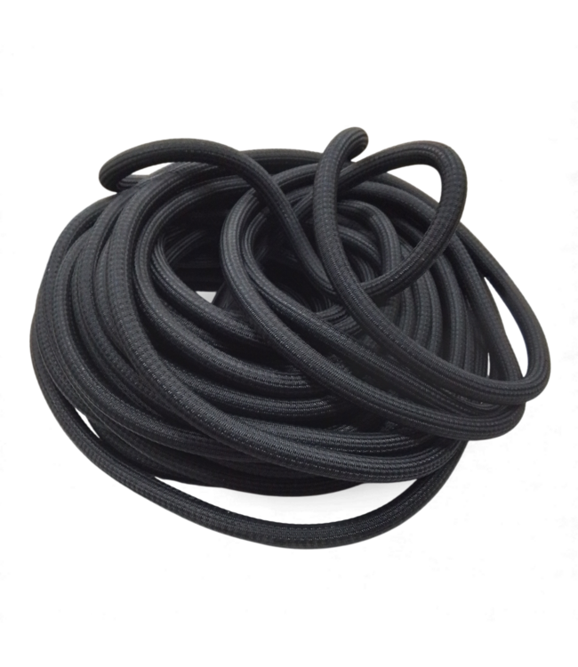 49606 100' Rubber And Vinyl Black Coiled Hose