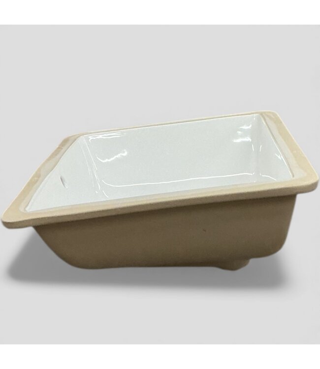 49609 Vitreous China Rectangle Undermount Sink 22"