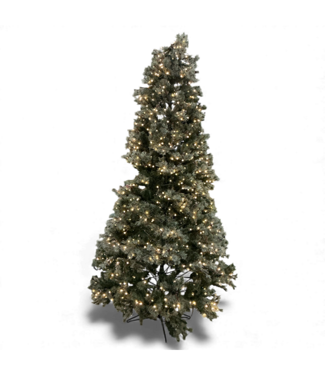 49618 Pre-Lit Frosted Emerald Christmas Tree 9.5' ft