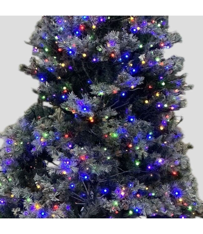 49618 Pre-Lit Frosted Emerald Christmas Tree 9.5' ft