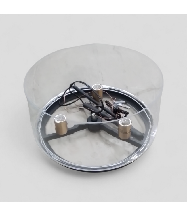 49623 Brushed Weathered Brass 3 -Light Pendant Light