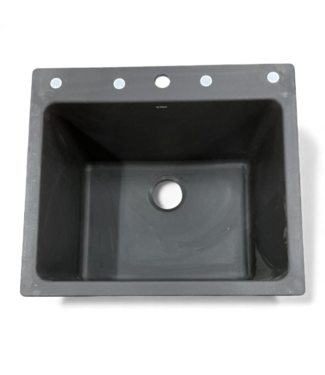 49626 Graphite Basin Cinder Laundry Sink 25"