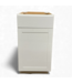 49634 Bright White Base Cabinet 18"W