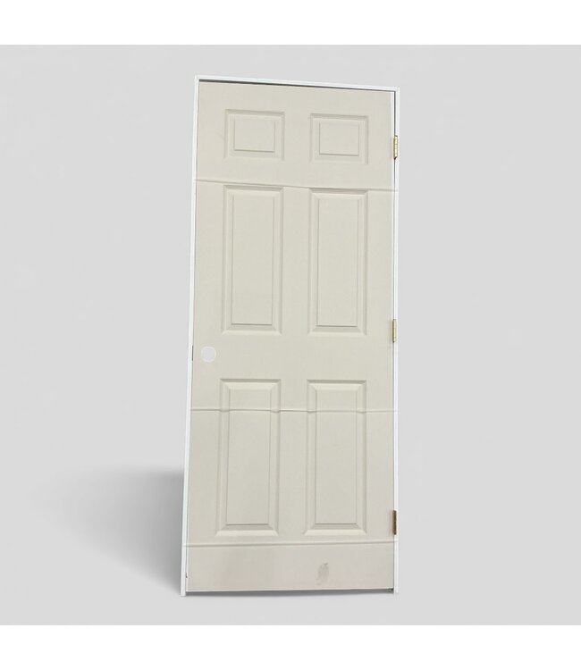 49635 Prehung 6-Panel Solid Interior Door 32" x 80"