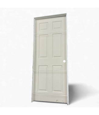 49635 Prehung 6-Panel Solid Interior Door 32" x 80"