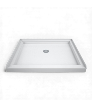 49654 White Shower Pan Base 32" x 32"