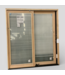 49705 Sliding Contemporary Door With Blinds 71.125"W x 79.5"H