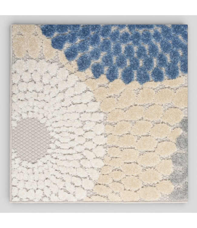 49706 Aloha Indoor/Outdoor Medallion Area Rug 7' x 10'