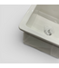 49703 White Ceramic Double Bowl Farmhouse Sink
