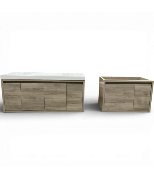 49710 Lichen Floating Bathroom Vanity Set of 2