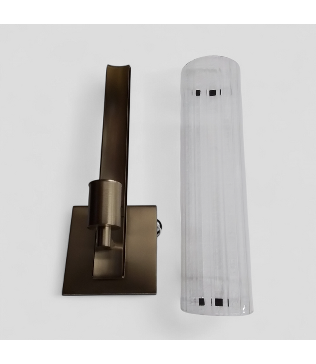 49713 Polished Nickel 1 Light Bathroom Vanity Light 4.75"