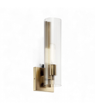49713 Polished Nickel 1 Light Bathroom Vanity Light 4.75"