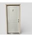 49715 Prehung Wood Edge Steel Entry Door 35.5" x 79"H