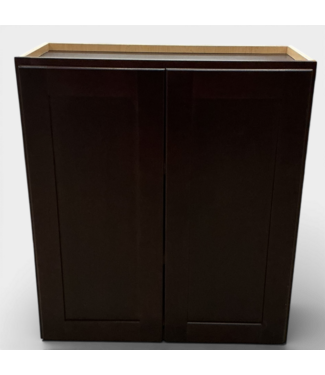 49718 Espresso Upper Wall Cabinet 27"W