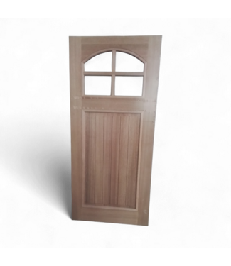 49733 Unfinished 1/4-Lite Entry Door Slab 36"W x 80"H