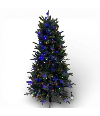 49734 Aspen Fir Pre-Lit Christmas Tree 5'