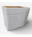 49740 White Base Cabinet 36"W x 35"H