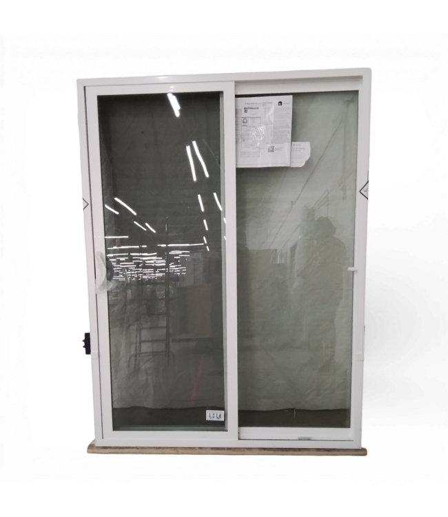49742 White Vinyl Sliding Patio Door 60-in W x 80-in H
