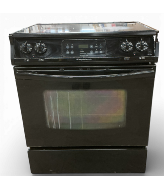 49751 30" Black Electric Slide-In Self Cleaning Range