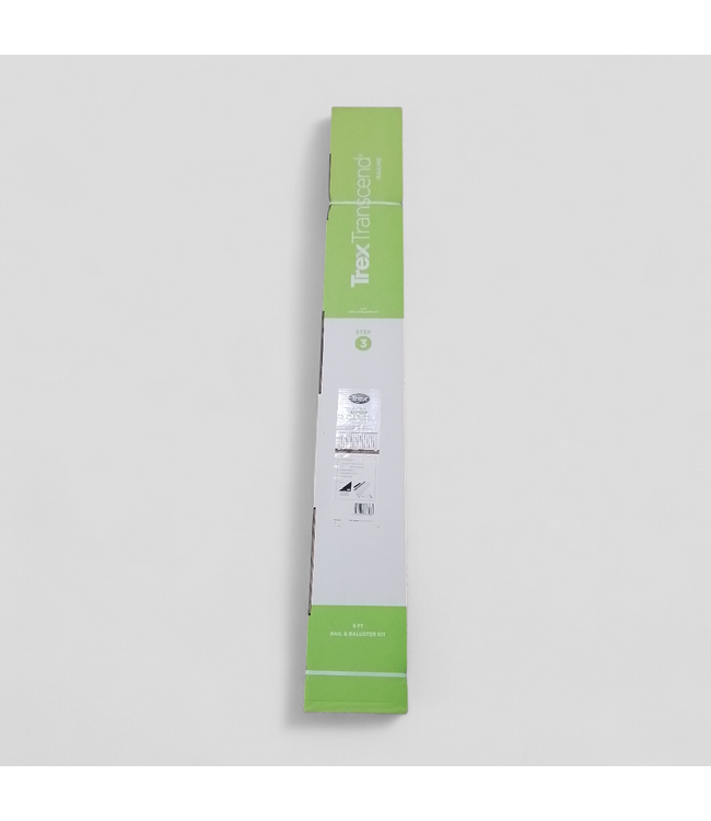 49758 Classic White Composite Deck Rail Kit 6-ft 36-in