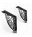 49760 Decorative, Heavy-Duty Metal Shelf Brackets