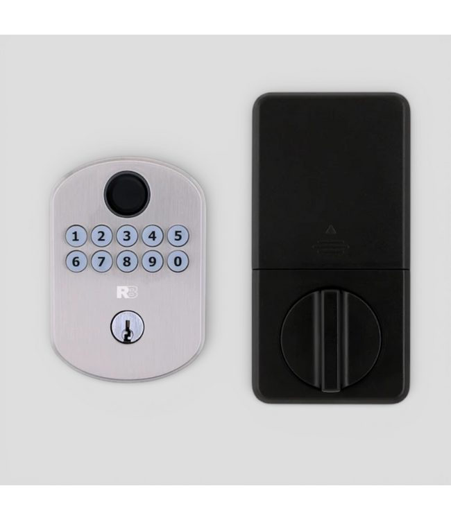 49762 Satin Nickel Keypad Electronic Deadbolt Lock