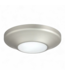 49786 1 -Light Brushed Nickel LED Flush Mount Light