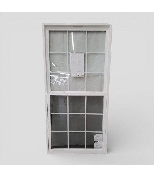 49769 White Vinyl Sliding Window 41-in W x 71-in H