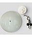 49781 White Round 2-Light Flush Mount Light