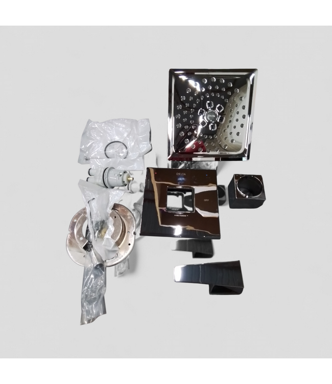 49792 Chrome 1-handle Bathtub and shower Faucet 7.625"