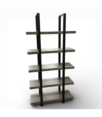 49793 Weathered Ash 5-Tier Shelves Set of 2