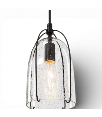 49798 1-Light Black Mini Pendant Light