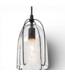49798 1-Light Black Mini Pendant Light