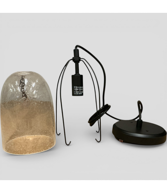 49798 1-Light Black Mini Pendant Light