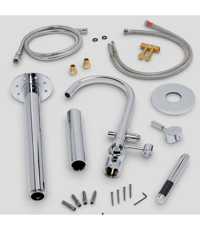 49800 Freestanding Tub Faucet With Handheld Shower