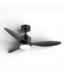 49803 Black Ceiling Fan with Integrated LED Light 42-in