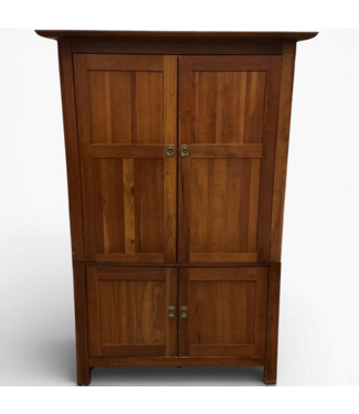 49805 Vintage Maple Hutch 47.5"W