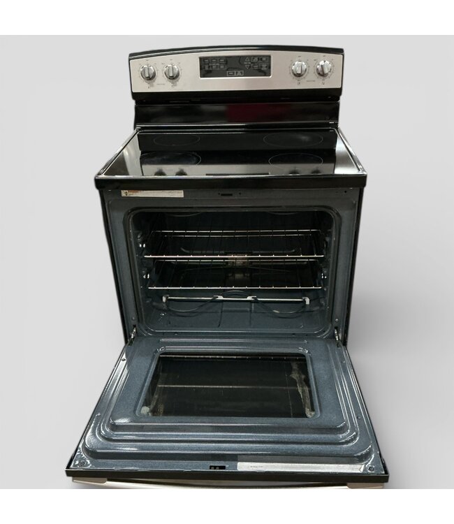 49807 Black & Stainless Steel Electric Range 30"W