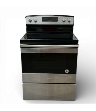 49807 Black & Stainless Steel Electric Range 30"W