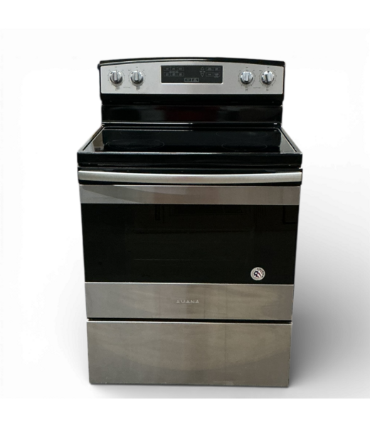 49807 Black & Stainless Steel Electric Range 30"W
