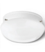 49810 Crisp White Fitter 1-Light Flush Mount Light