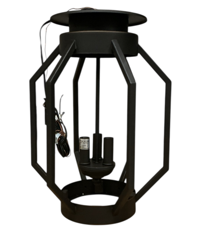 49814 3- Light Oil-Rubbed Bronze Outdoor Hanging Light