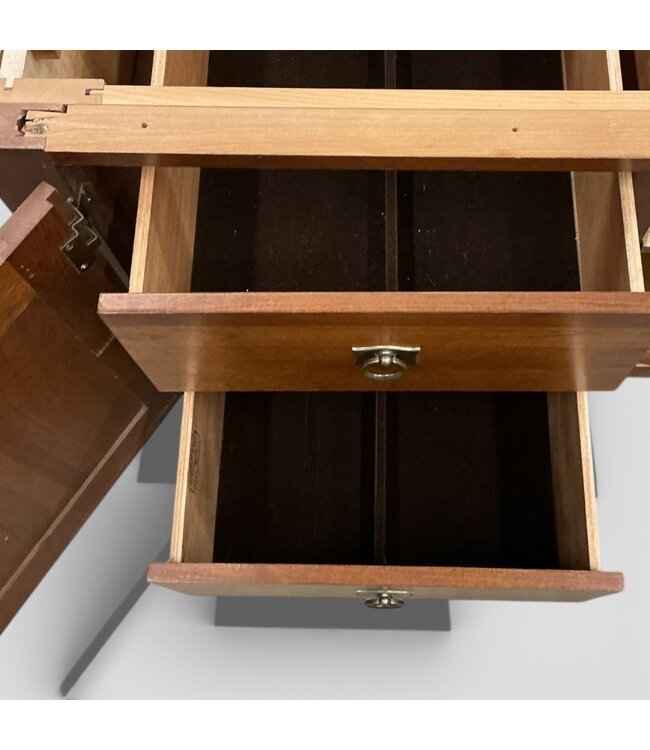 49805 Vintage Maple Hutch 47.5"W