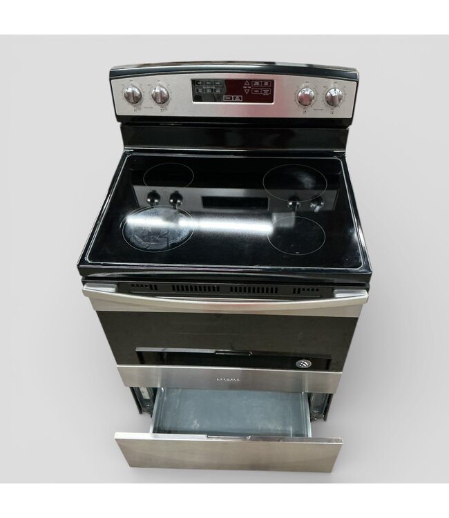 49807 Black & Stainless Steel Electric Range 30"W