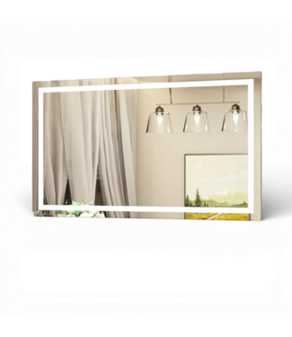49826 Polished Frameless LED Fog Free Mirror
