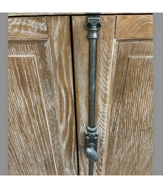 49822 Driftwood Double Bathroom Vanity w/Sink Top 60"